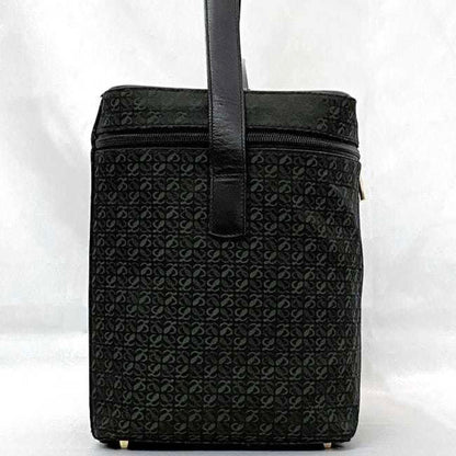 Loewe Canvas Black Shoulder Bags