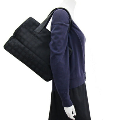 Chanel Nylon Black Tote Bags