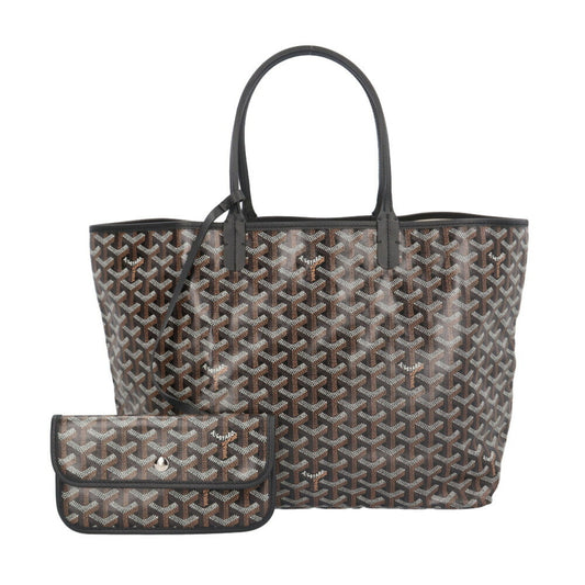 Goyard Pvc Black Tote Bags