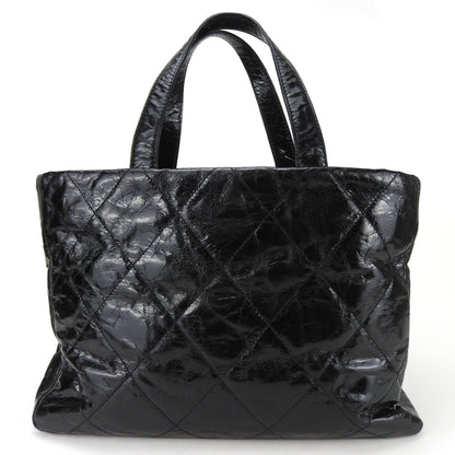 Chanel Tweed Black Tote Bags