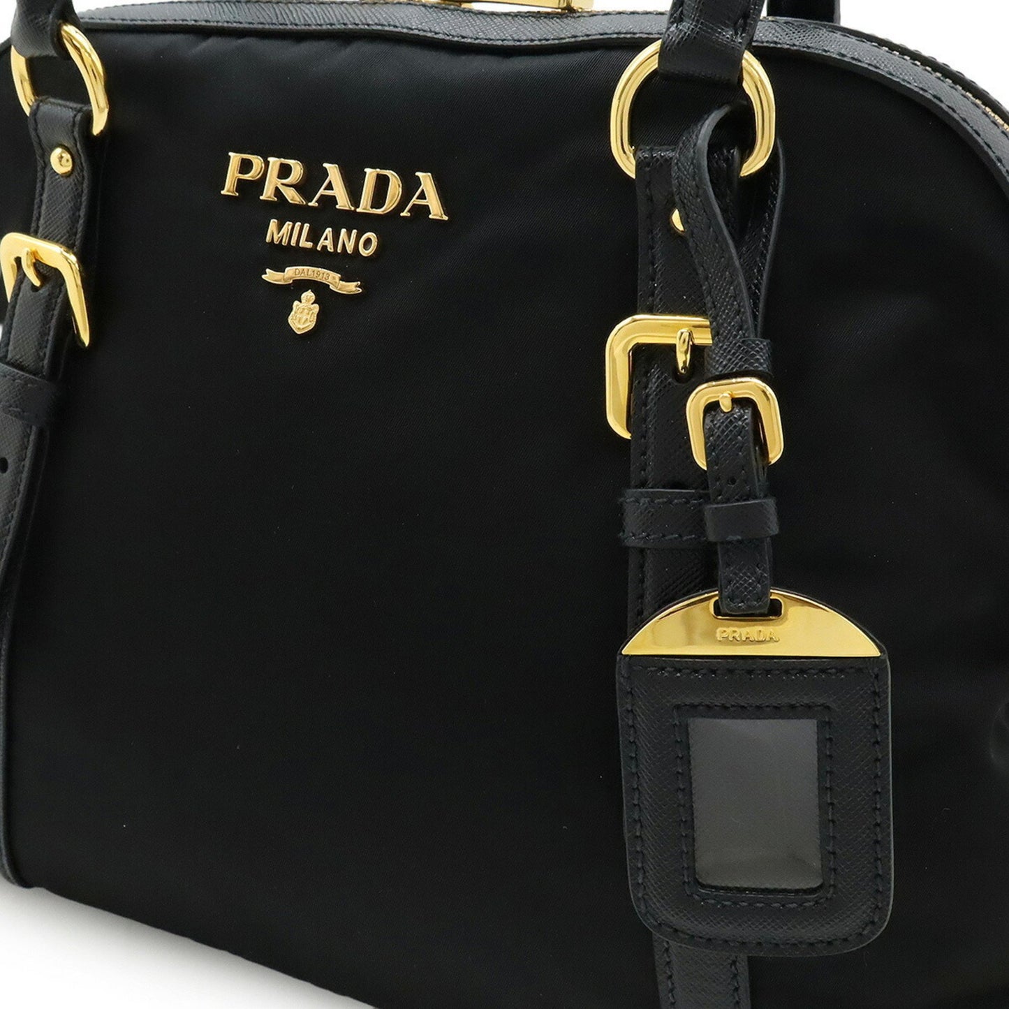 Prada Nylon Black Handbags