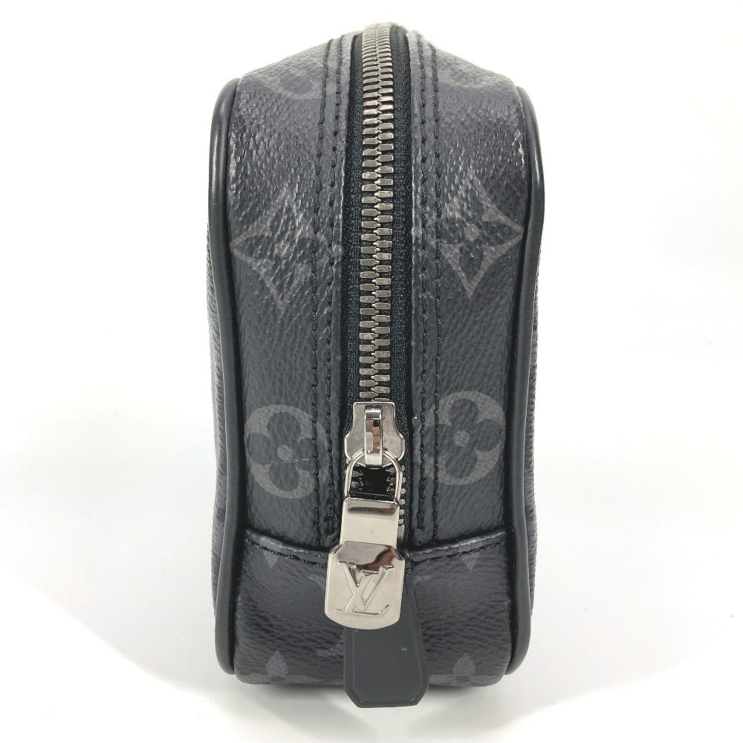 Louis Vuitton Monogram Canvas Black Clutch Bags