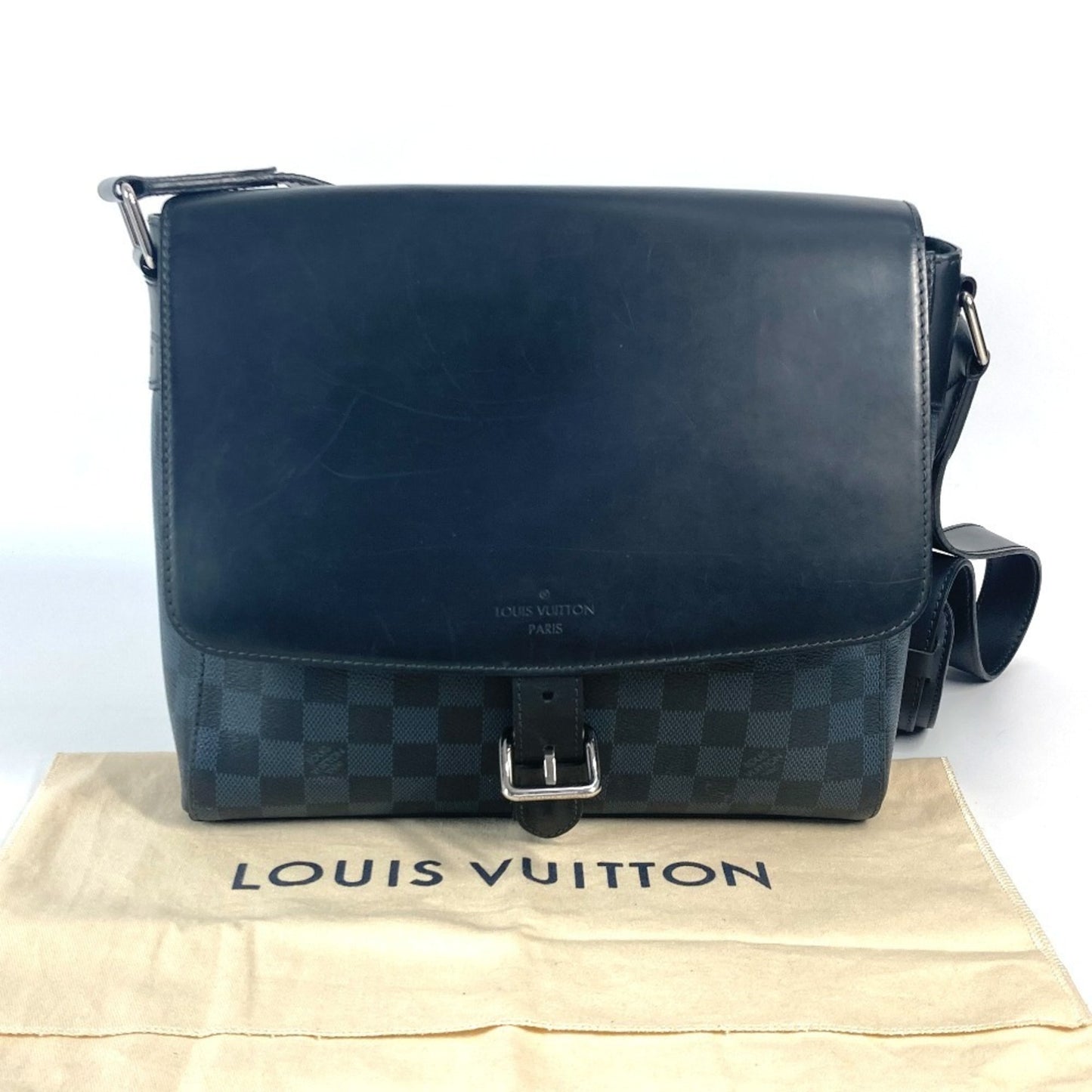 Louis Vuitton Canvas Blue Shoulder Bags