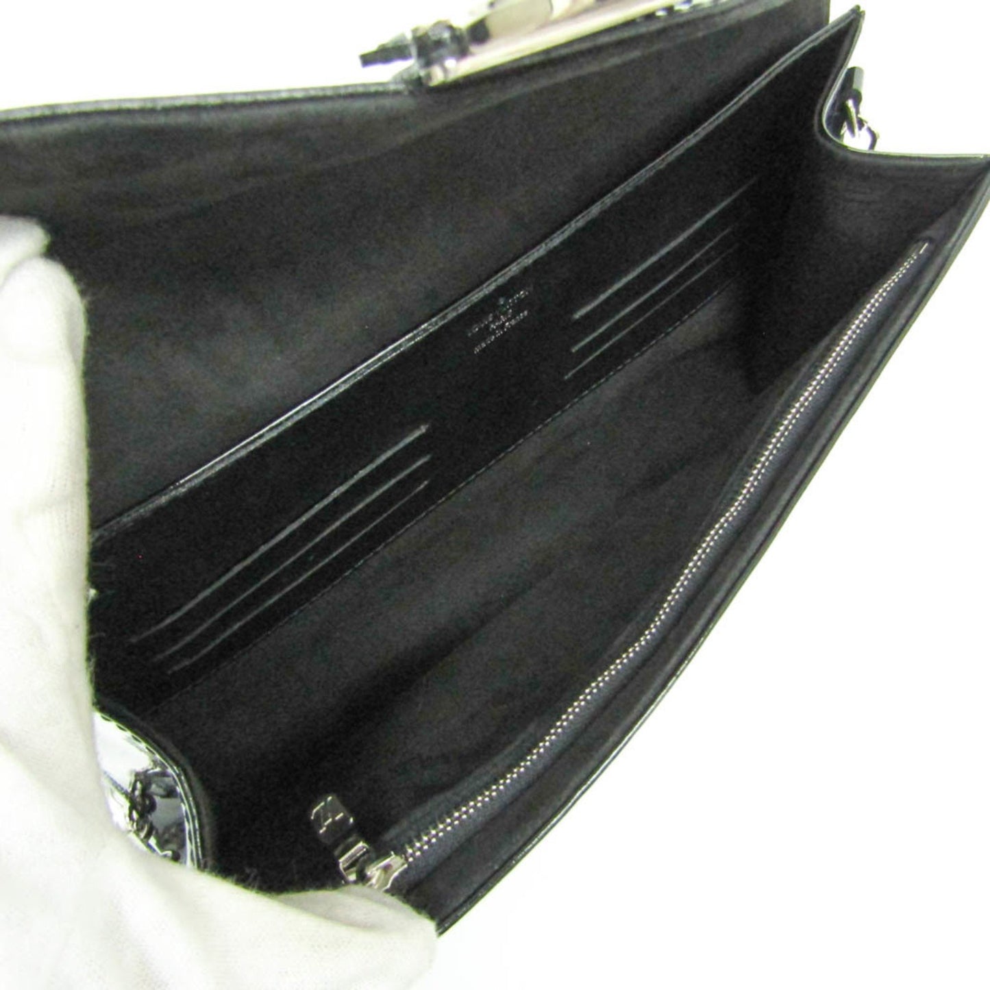 Louis Vuitton Patent Black Shoulder Bags