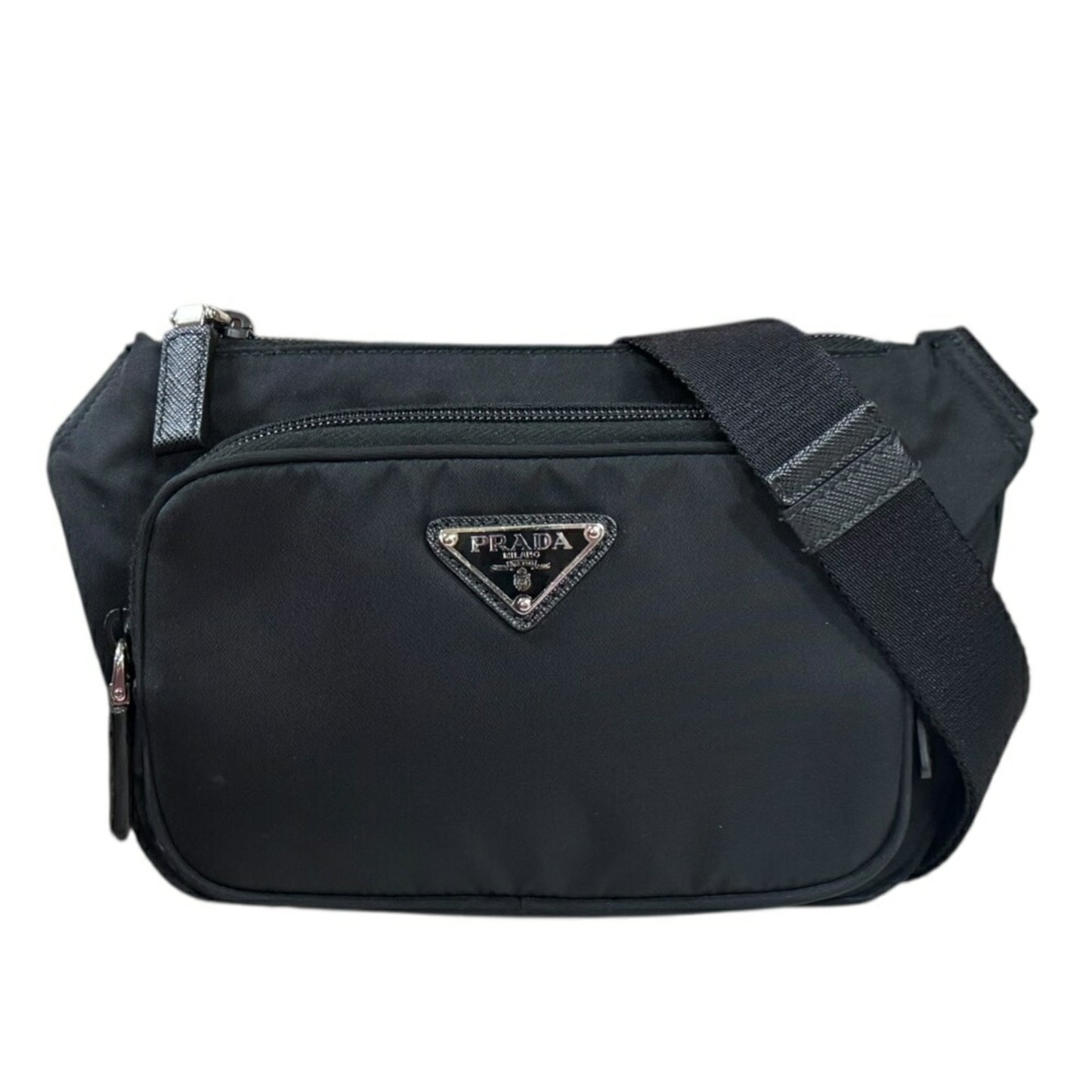 Prada Nylon Black Shoulder Bags