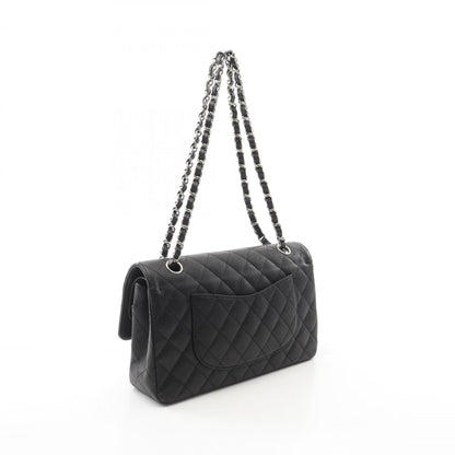 Chanel Calfskin Black Shoulder Bags