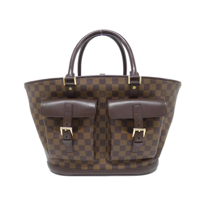 Louis Vuitton Coated Canvas Brown Handbags