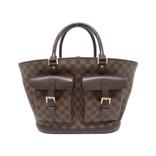Louis Vuitton Coated Canvas Brown Handbags