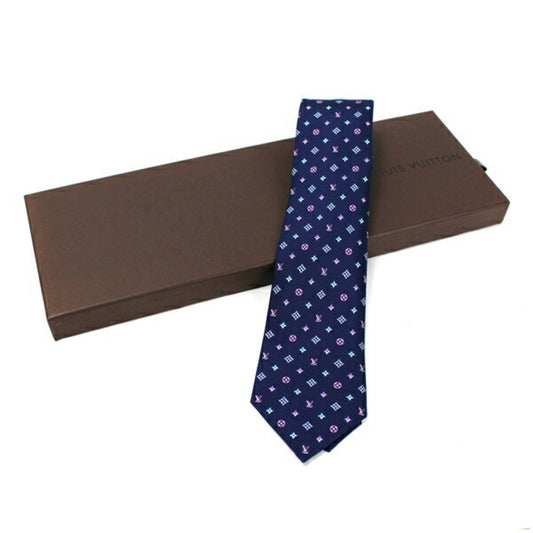 Louis Vuitton Silk Blue Ties