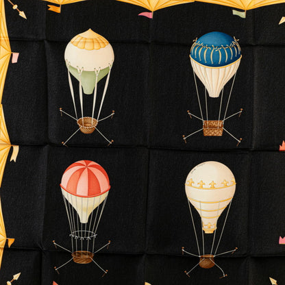Bvlgari Silk Black Scarves