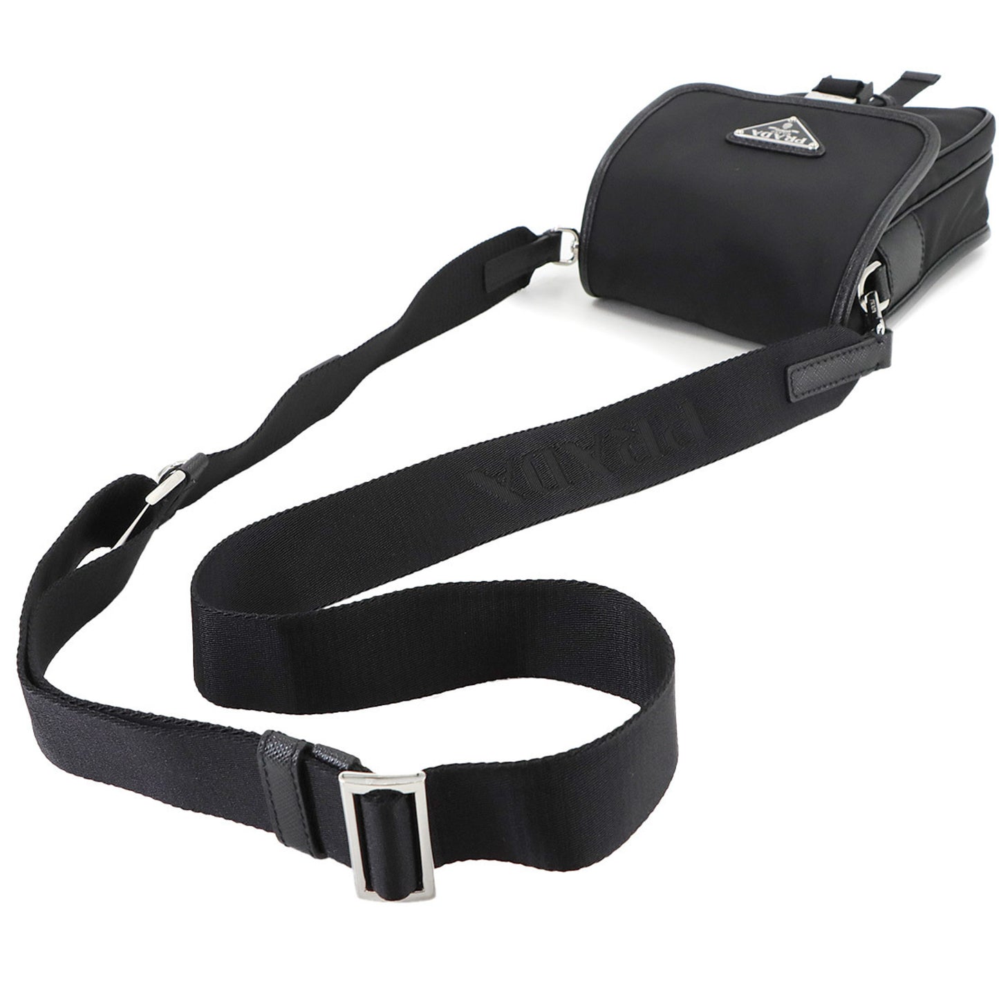 Prada Nylon Black Shoulder Bags