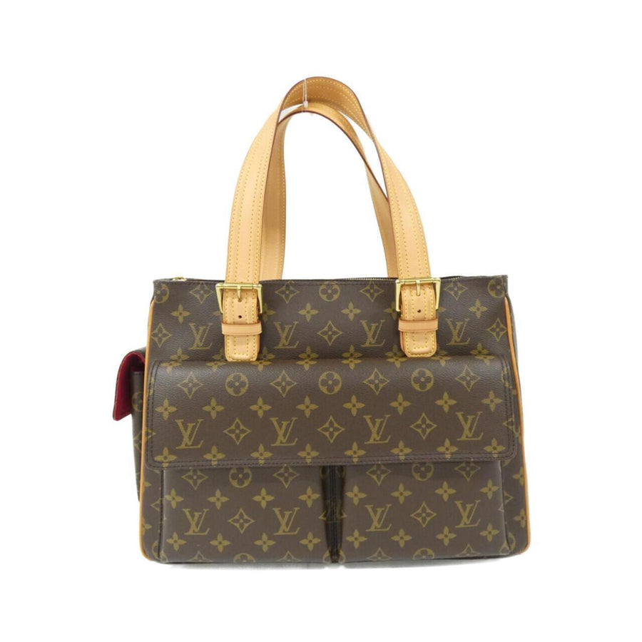 Louis Vuitton Coated Canvas Brown Handbags