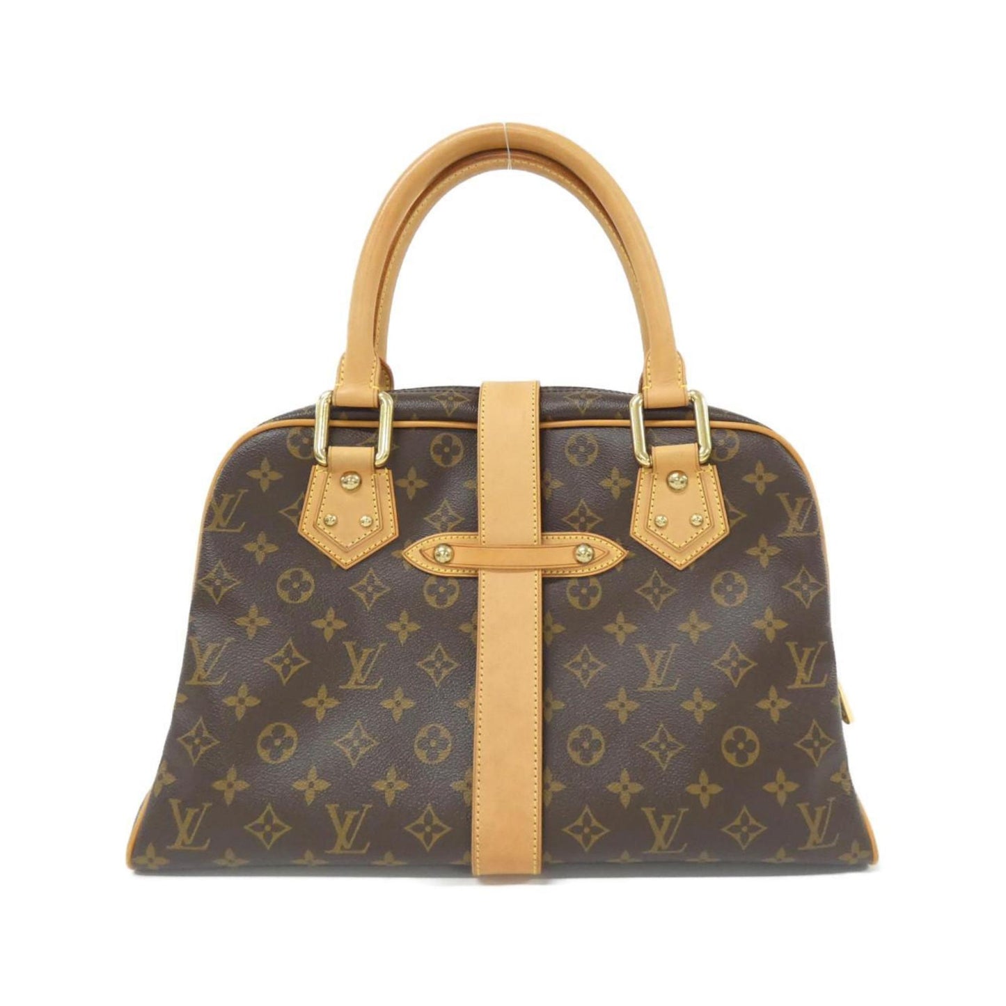 Louis Vuitton Coated Canvas Brown Handbags