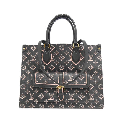 Louis Vuitton Coated Canvas Black Handbags