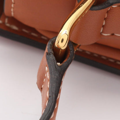 Celine Denim Brown Shoulder Bags