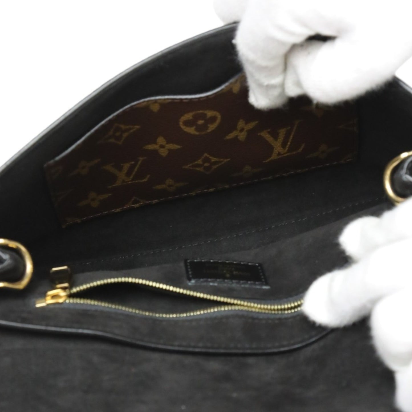 Louis Vuitton Monogram Canvas Brown Shoulder Bags