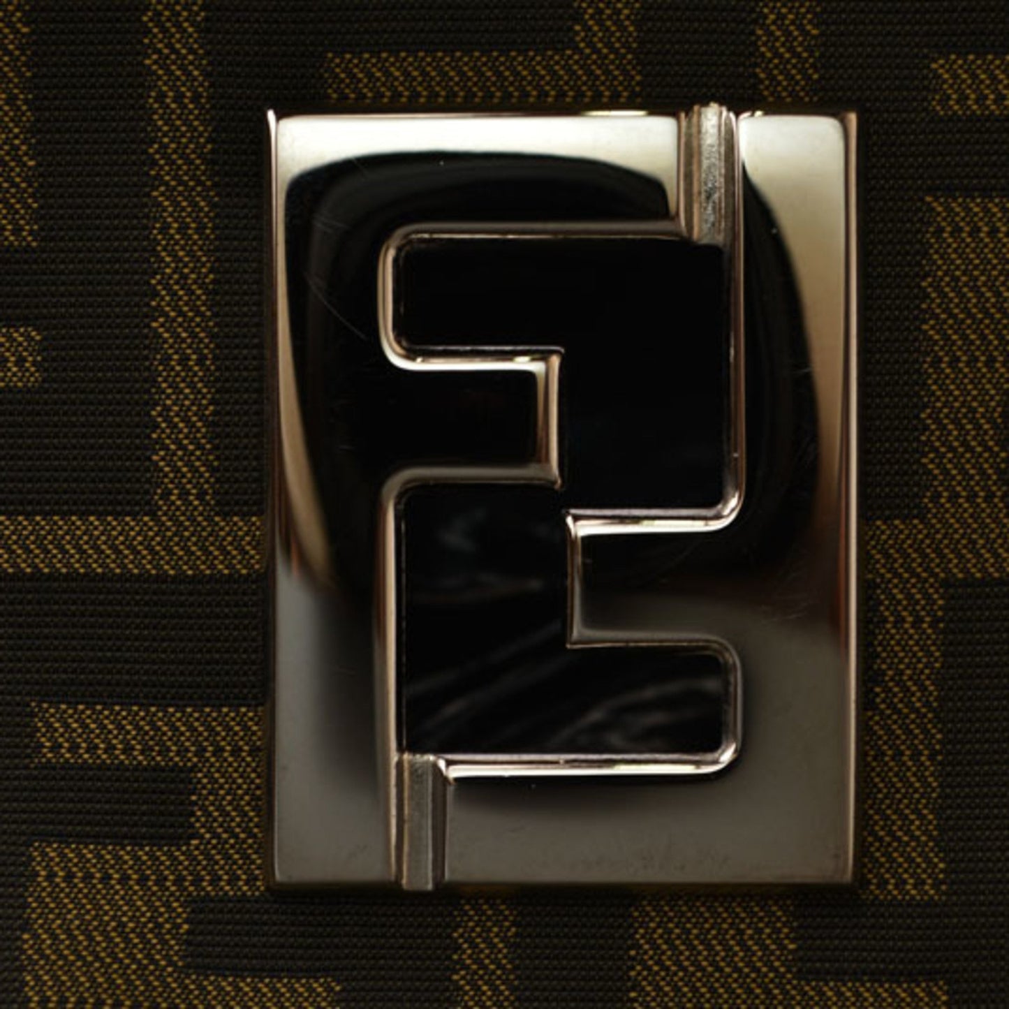 Fendi Canvas Brown Tote Bags