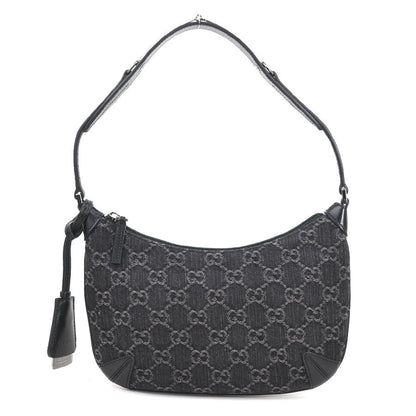 Gucci Denim Black Shoulder Bags