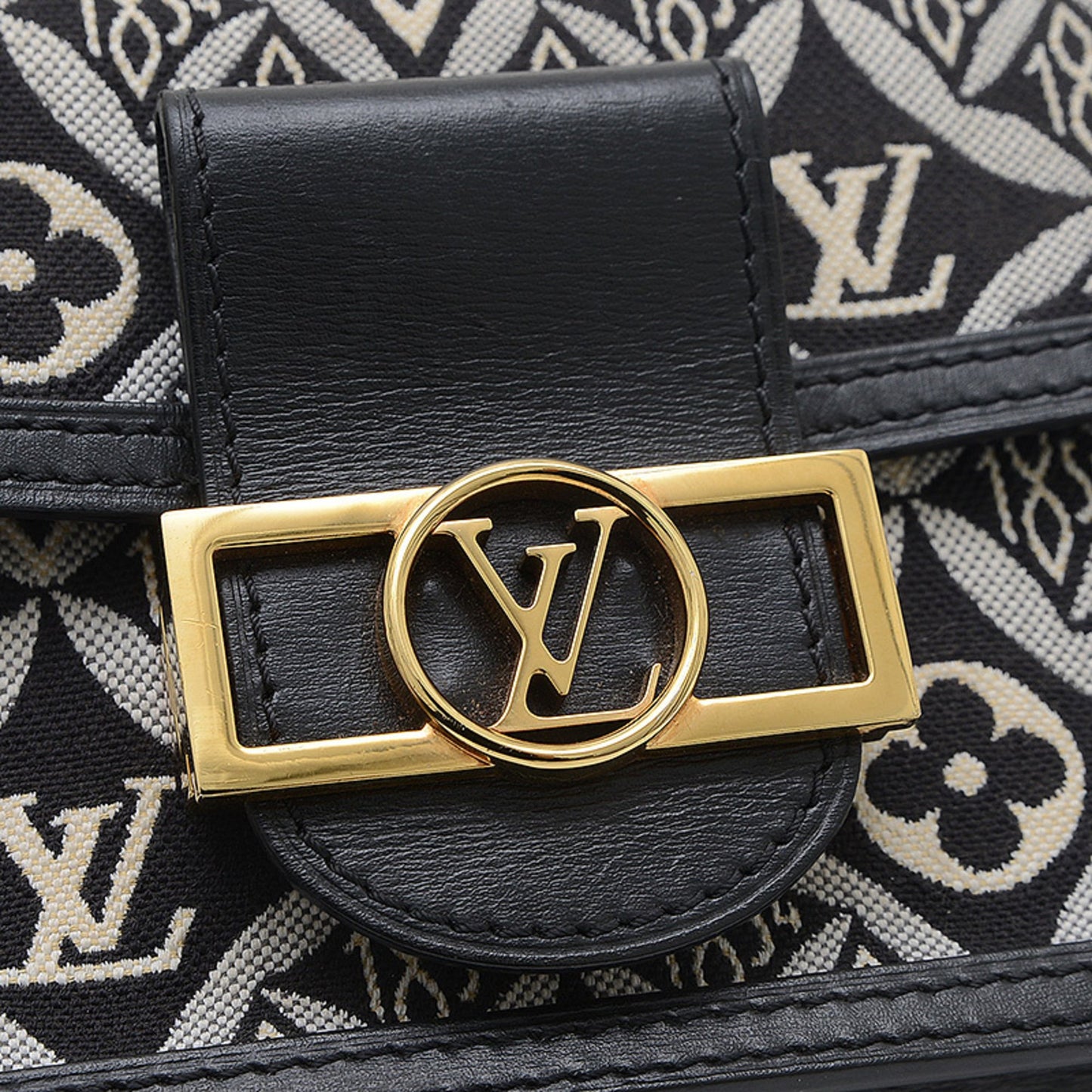 Louis Vuitton Woven Fabric Black Shoulder Bags