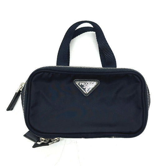 Prada Nylon Blue Handbags