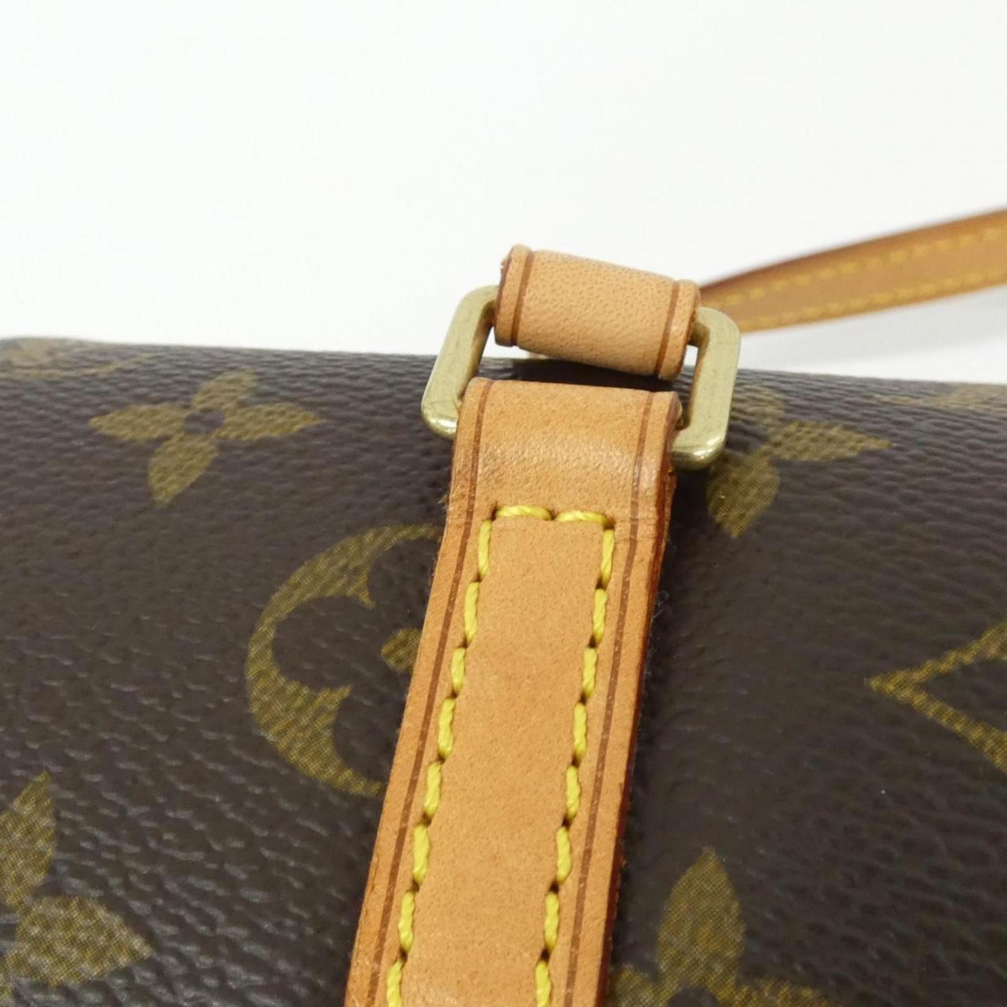 Louis Vuitton Coated Canvas Brown Handbags