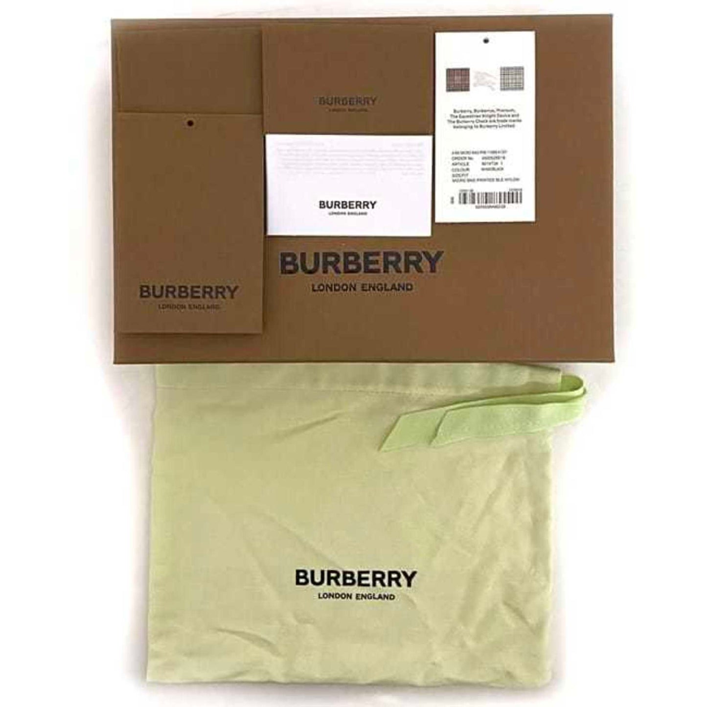 Burberry Nylon Green Shoulder Bags