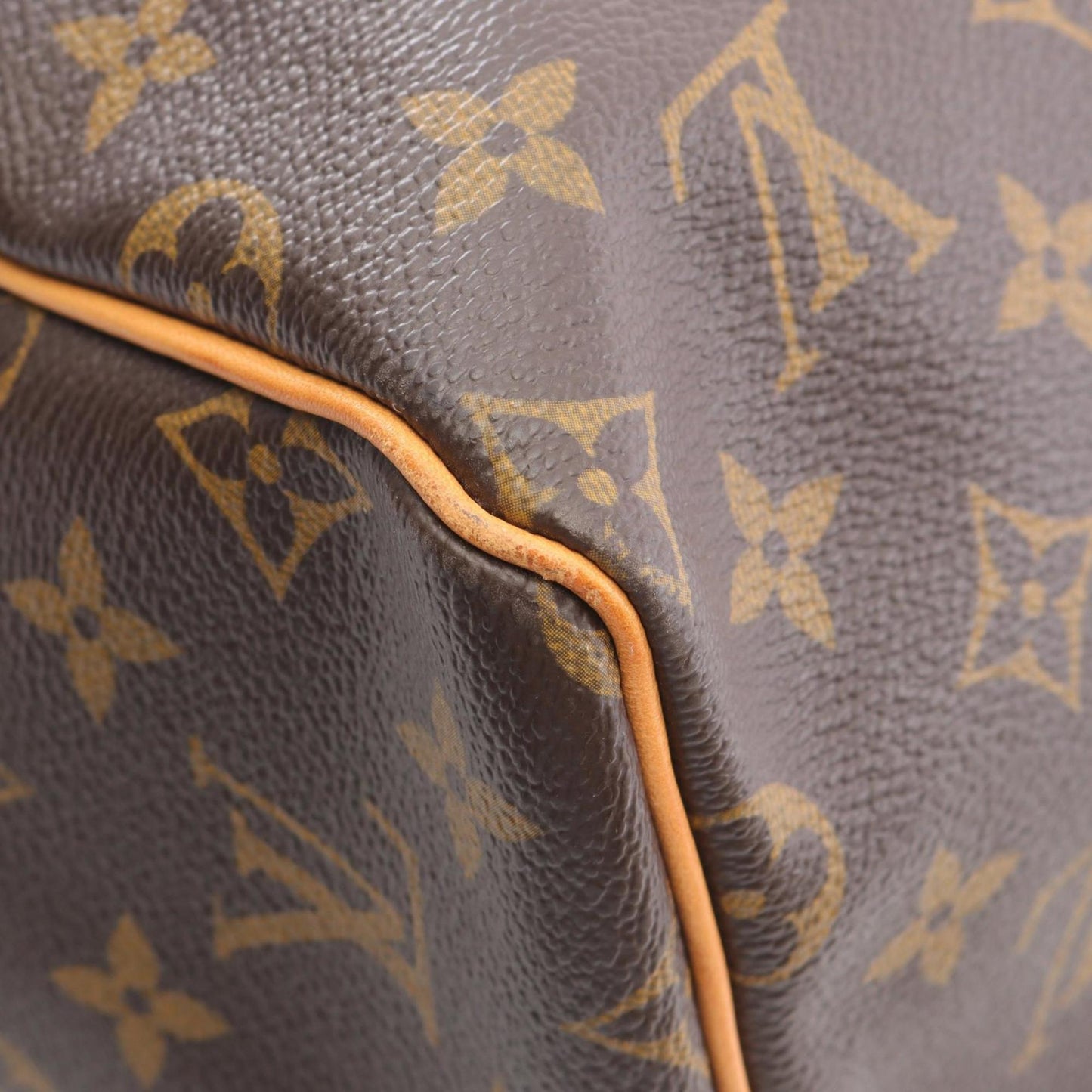 Louis Vuitton Coated Canvas Brown Travel Bags