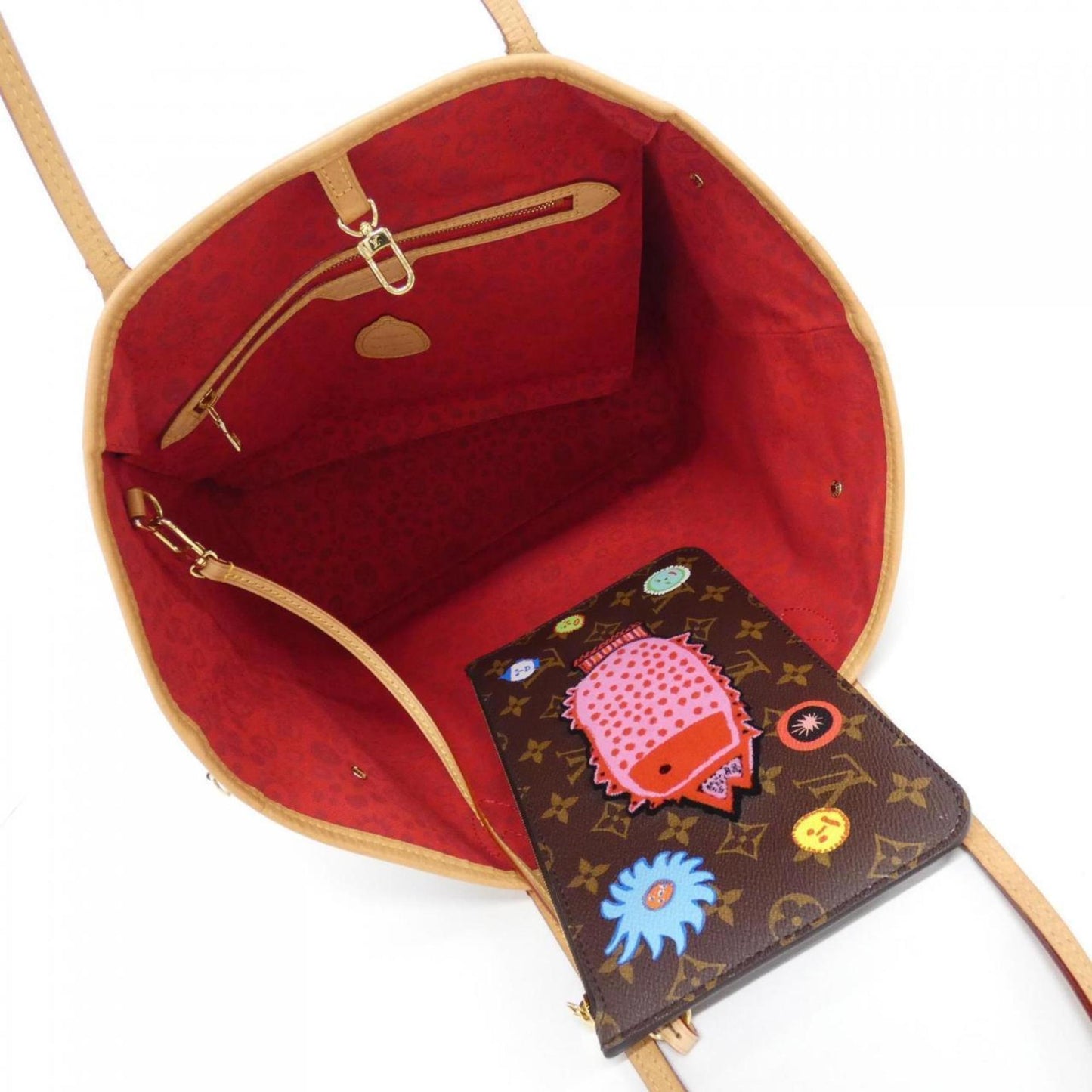 Louis Vuitton Coated Canvas Brown Handbags