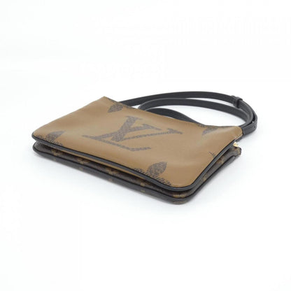 Louis Vuitton Coated Canvas Brown Shoulder Bags