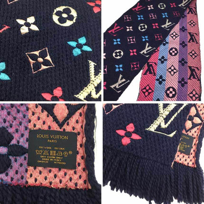 Louis Vuitton Wool Blue Scarves
