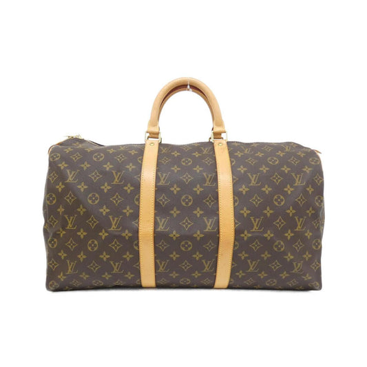 Louis Vuitton Coated Canvas Brown Travel Bags