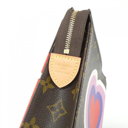 Louis Vuitton Coated Canvas Brown Small Bags