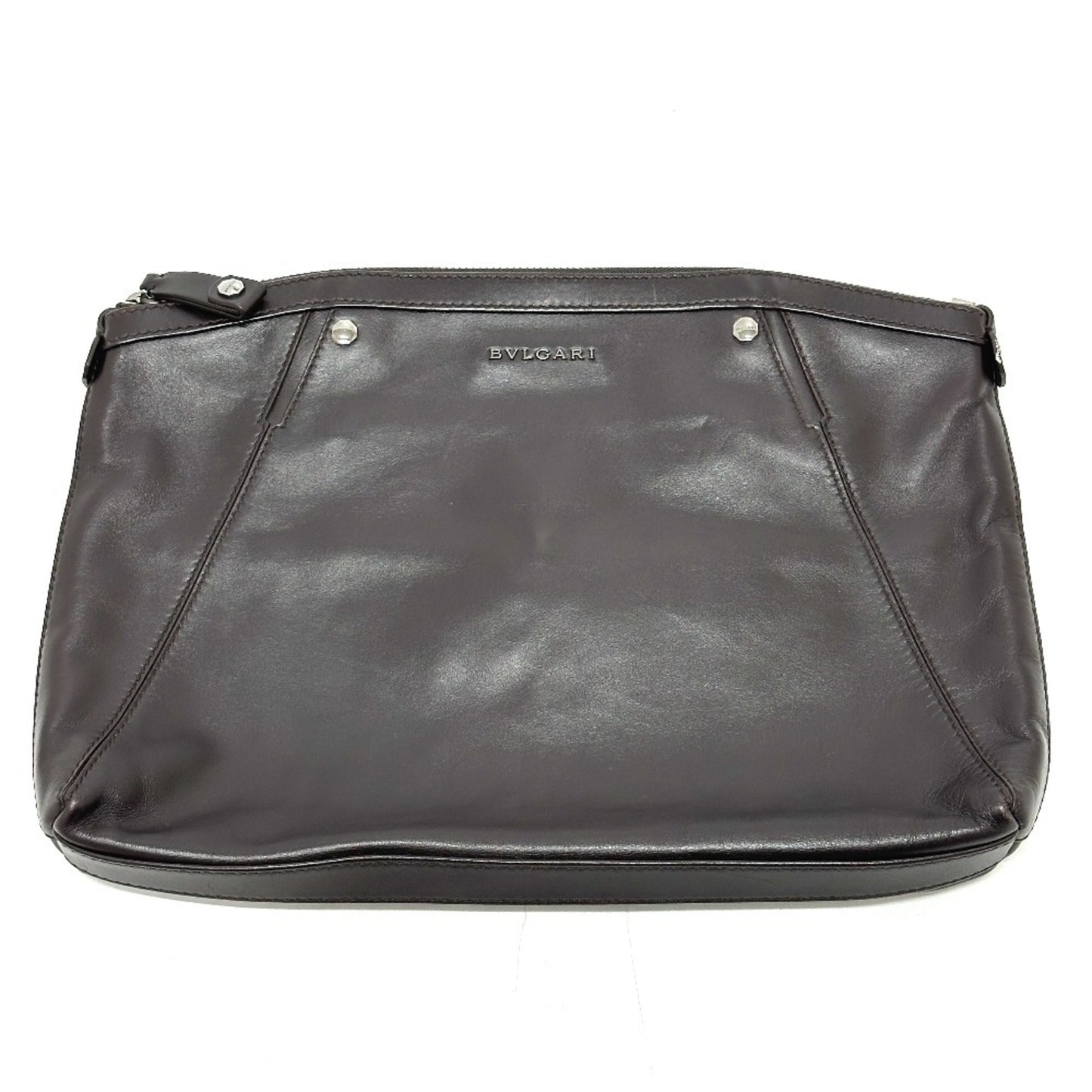 Bvlgari Others Brown Clutch Bags