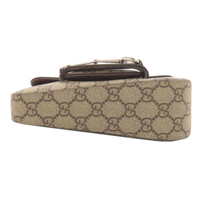 Gucci Pvc Brown Shoulder Bags