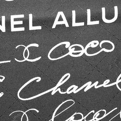 Chanel Silk Black Scarves