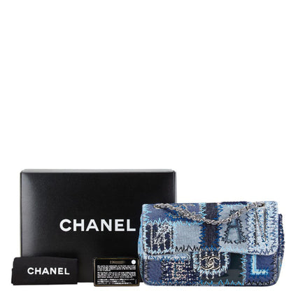 Chanel Denim Blue Handbags