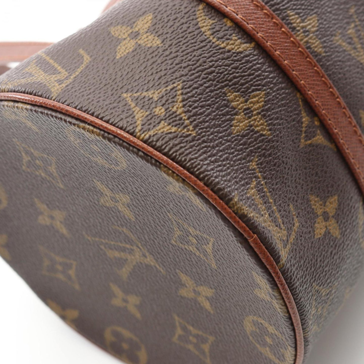Louis Vuitton Coated Canvas Brown Handbags