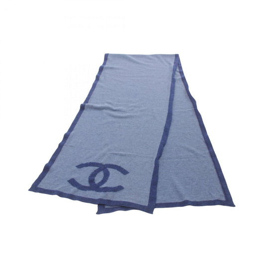 Chanel Cashmere Blue Scarves