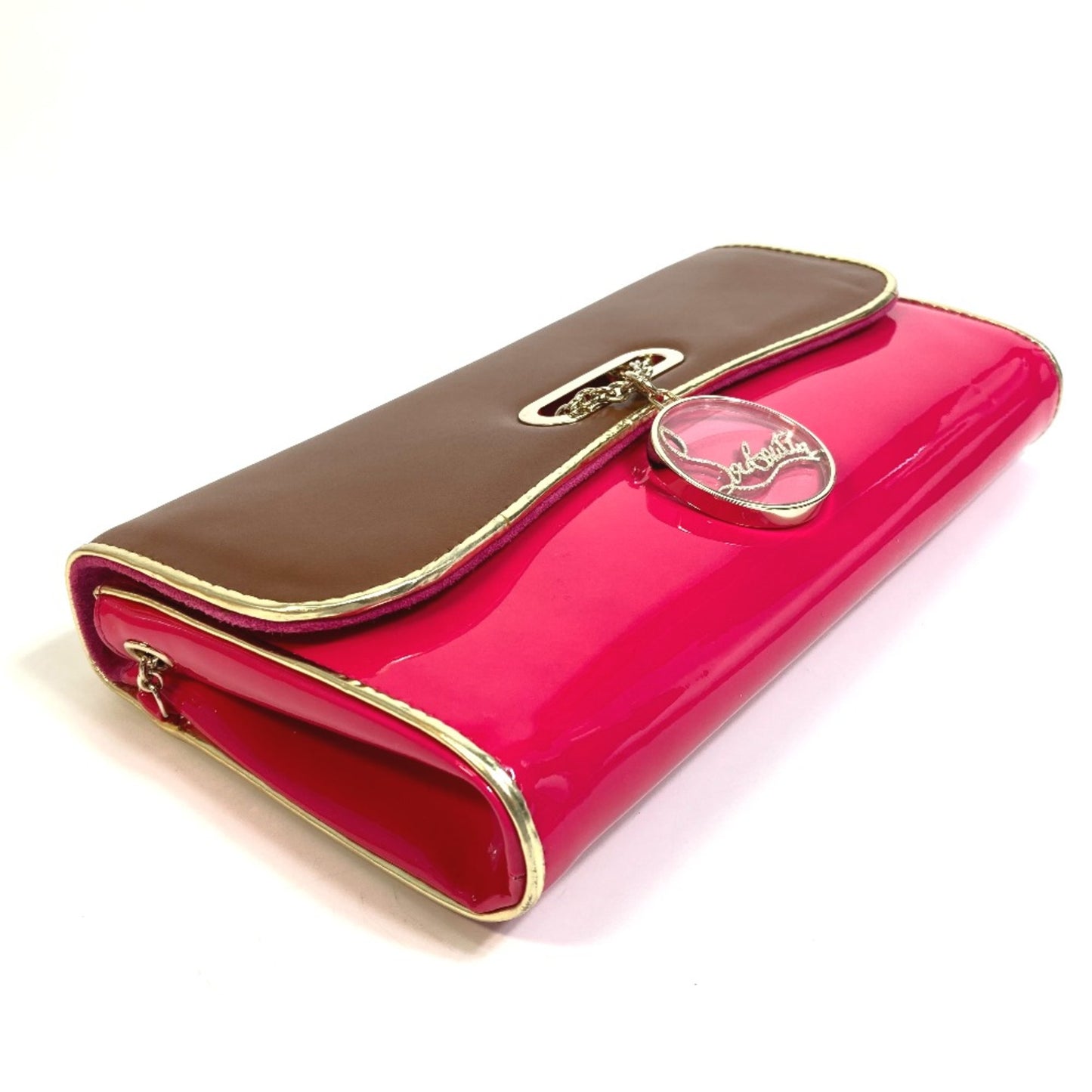 Christian Louboutin Others Brown Clutch Bags