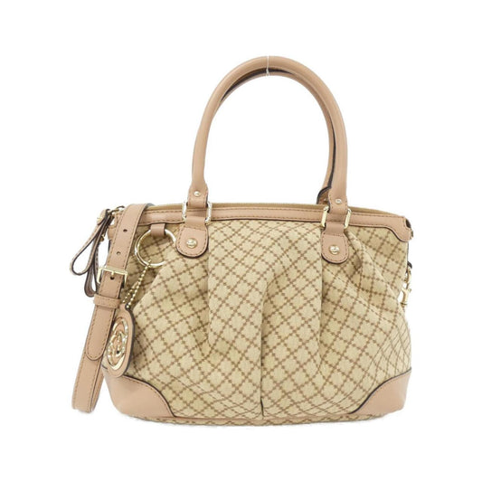 Gucci Canvas Pink Handbags