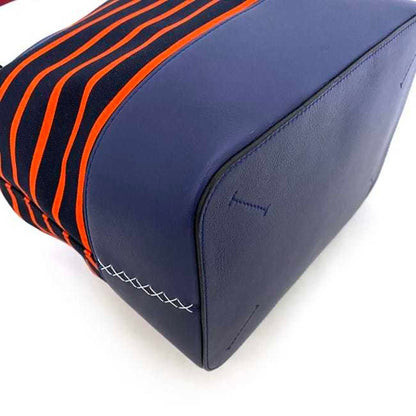 Loewe Canvas Black Shoulder Bags