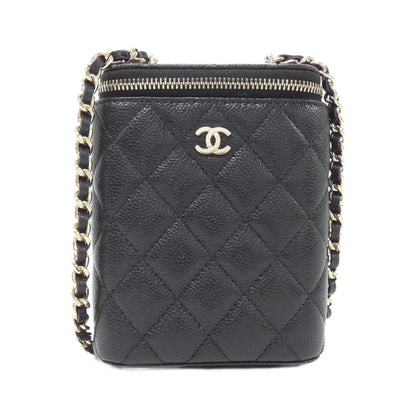Chanel Calfskin Black Shoulder Bags