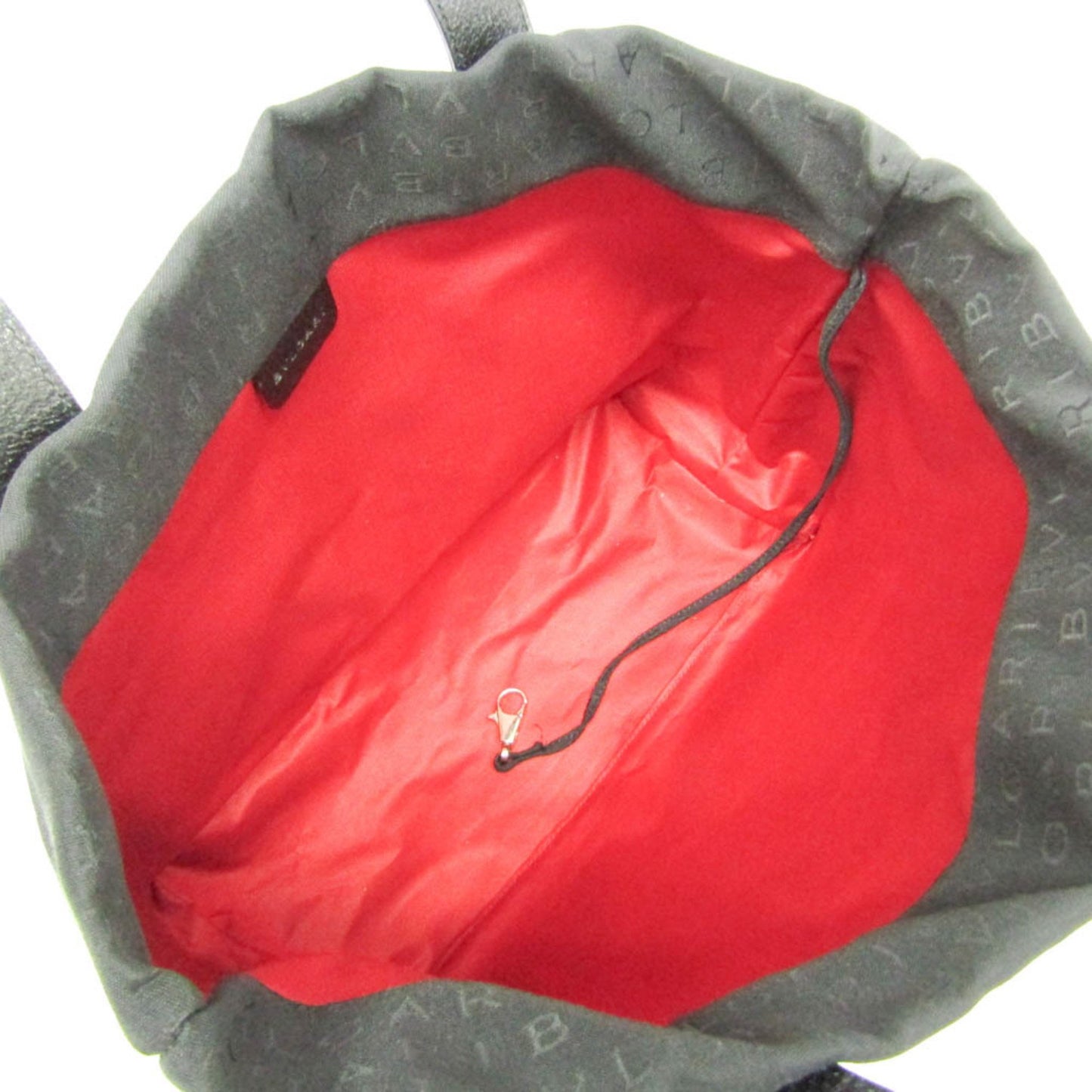 Bvlgari Canvas Black Tote Bags
