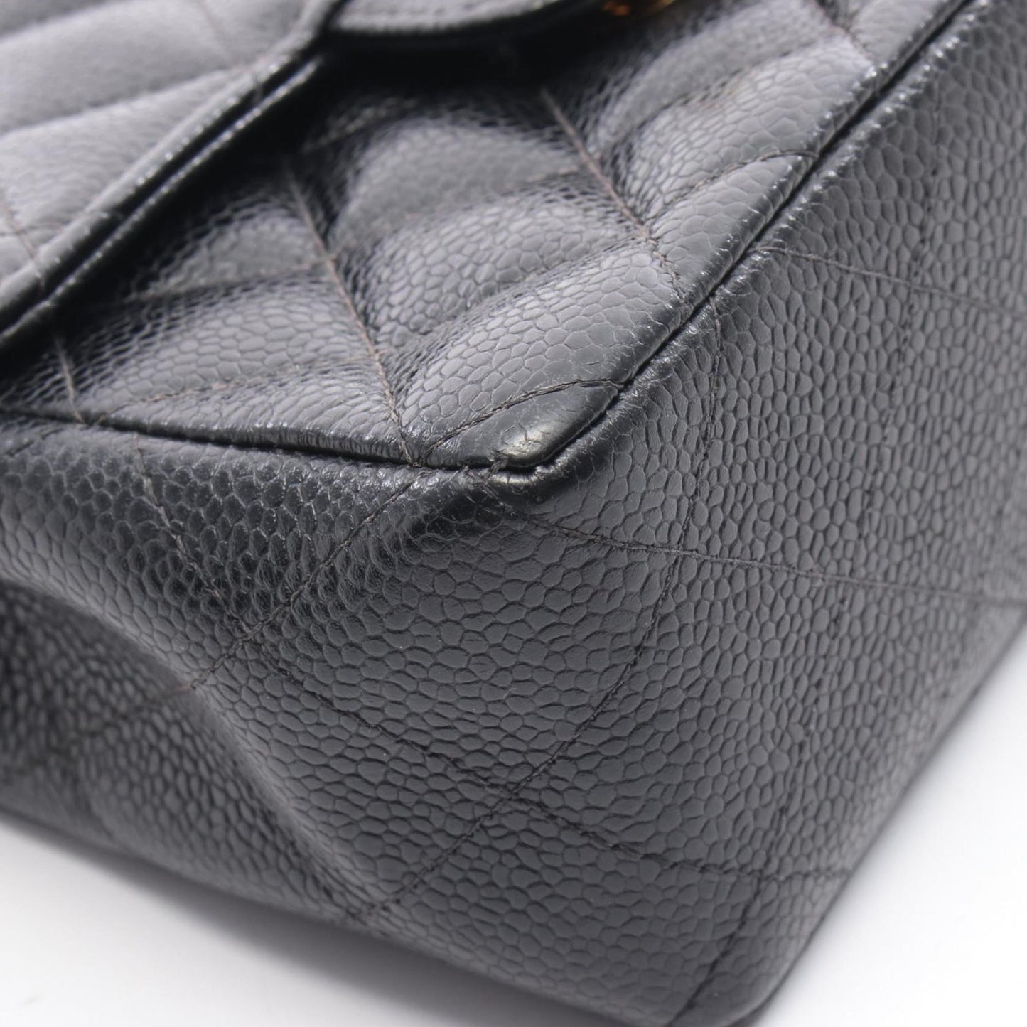 Chanel Calfskin Black Shoulder Bags