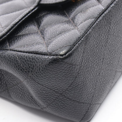 Chanel Calfskin Black Shoulder Bags