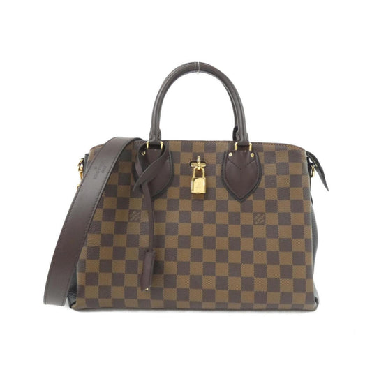 Louis Vuitton Coated Canvas Black Handbags