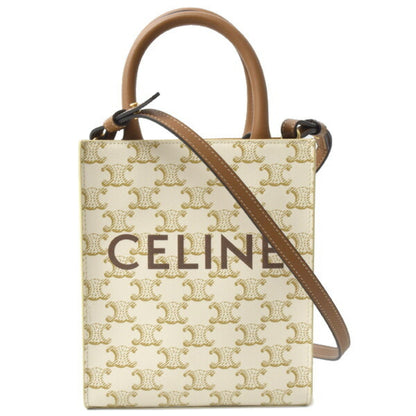 Celine Pvc Brown Handbags