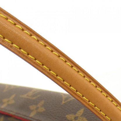 Louis Vuitton Coated Canvas Brown Handbags