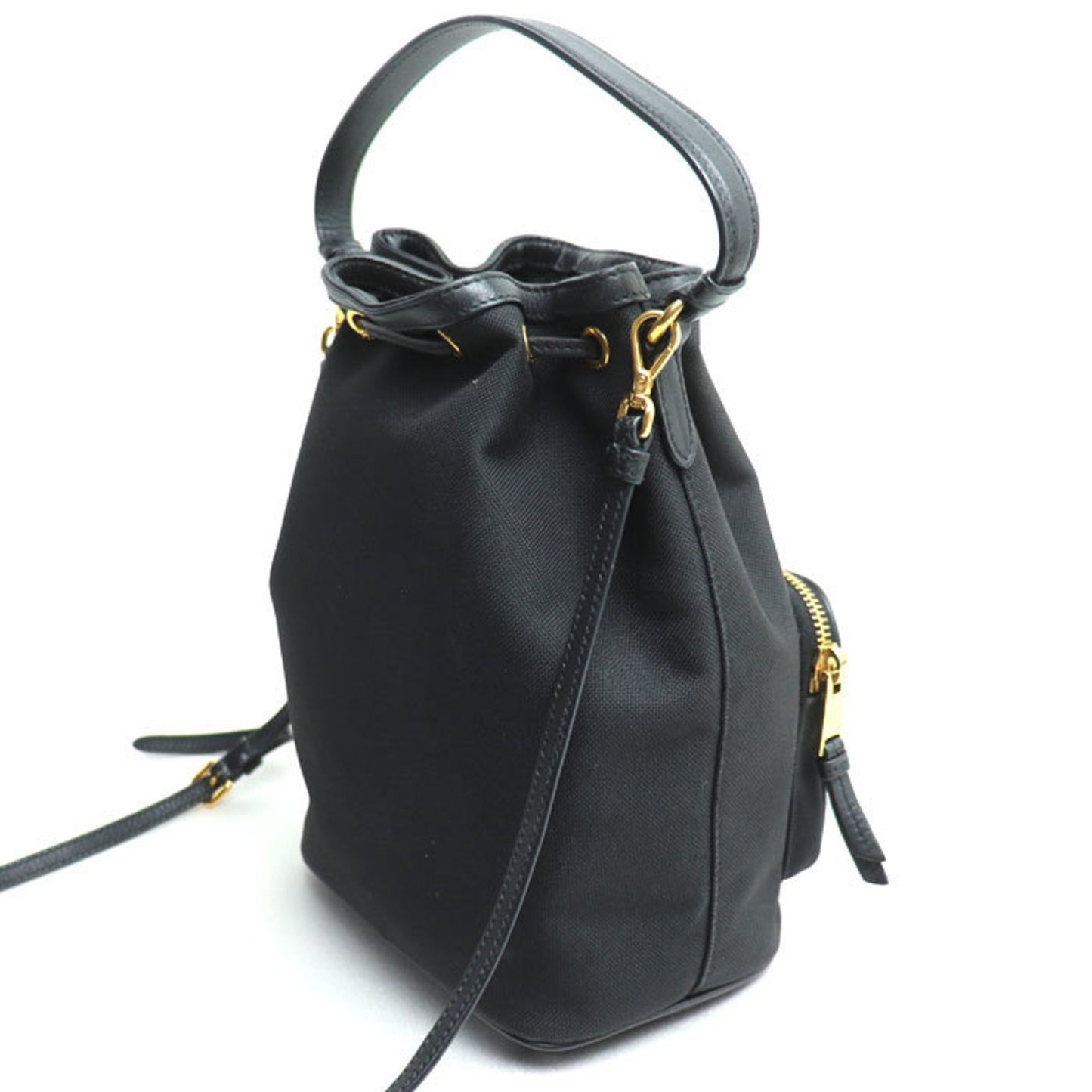 Prada Canvas Black Shoulder Bags