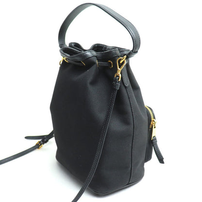 Prada Canvas Black Shoulder Bags